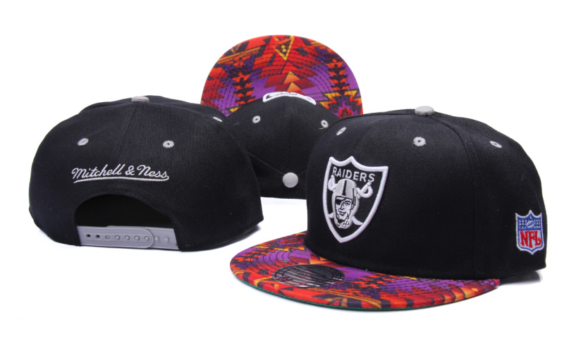 NFL Oakland Raiders M&N Snapback Hat id20